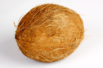 coconut isolated on white