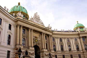 Fototapeta na wymiar Vienna. View of the city