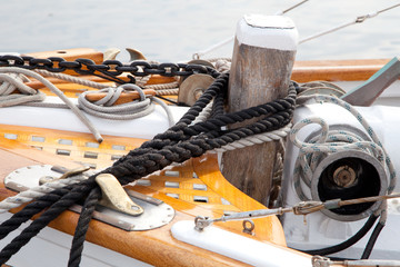 Seile, Takelage vom Segelsport