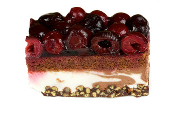 Chocolate Cake with cherry