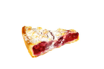 delicous crumb cake with plum