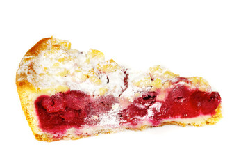 delicous crumb cake with plum