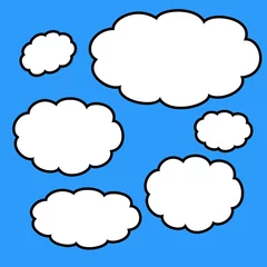 Behangcirkel Clouds © jameslyons