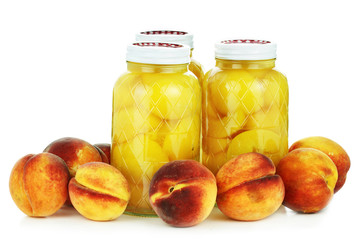 Canned and Fresh Peaches