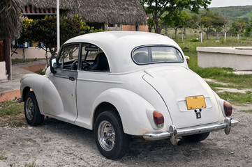 Vieille voiture cubaine.