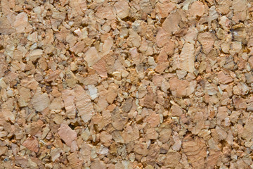 texture of brown cork. closeup. background.