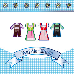 Oktoberfest Card / Auf die Wies'n