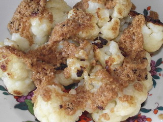 blumenkohl mit brauner butter