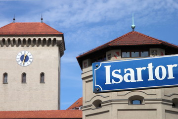 Obraz premium Isartor in München