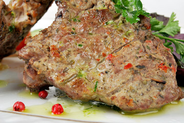 grilled meat