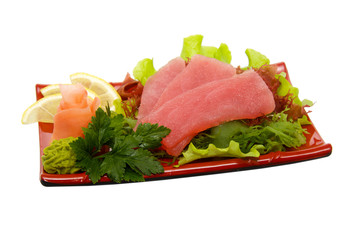 prepared and delicious sushi sashimi