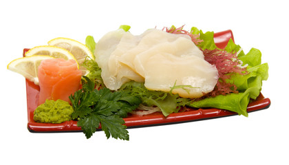 prepared and delicious sushi sashimi