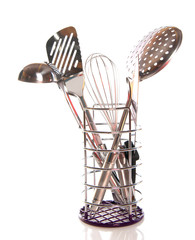 ustensils de cuisine en inox