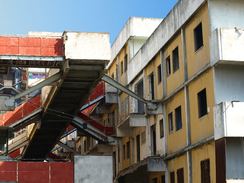 Particolare vela di Scampia - Napoli