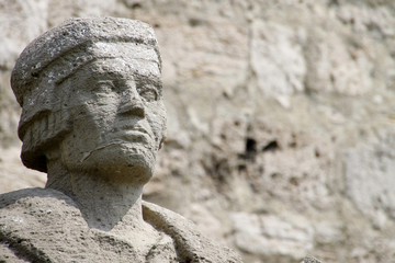 Fototapeta premium Thomas-Müntzer-Denkmal in Mühlhausen