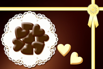 ハートのチョコレート