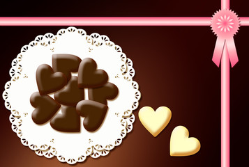 ハートのチョコレート