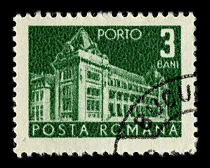 Postage stamp.