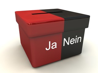 Box rot / schwarz Ja Nein