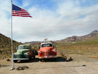 Papier Peint photo autocollant Route 66 Vieux patriotes