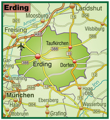 Landkreis Erding Variante 5