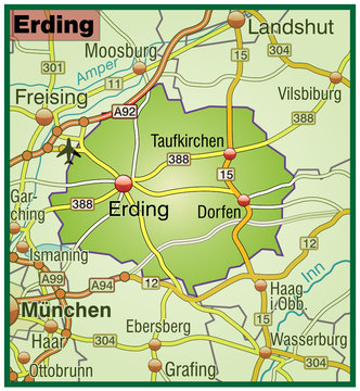 Landkreis Erding Variante 5