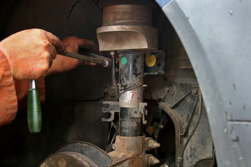 mechanic at work