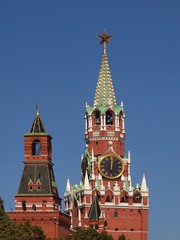towers of moscow kremlin