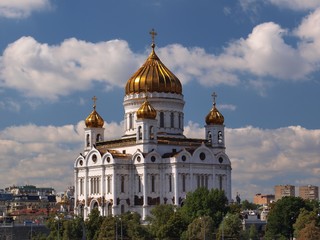 Fototapeta na wymiar Main russian cathedral