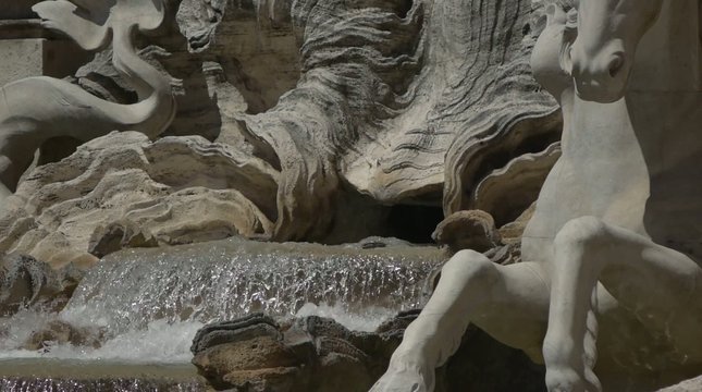 Roma, Fontana di Trevi (part.)