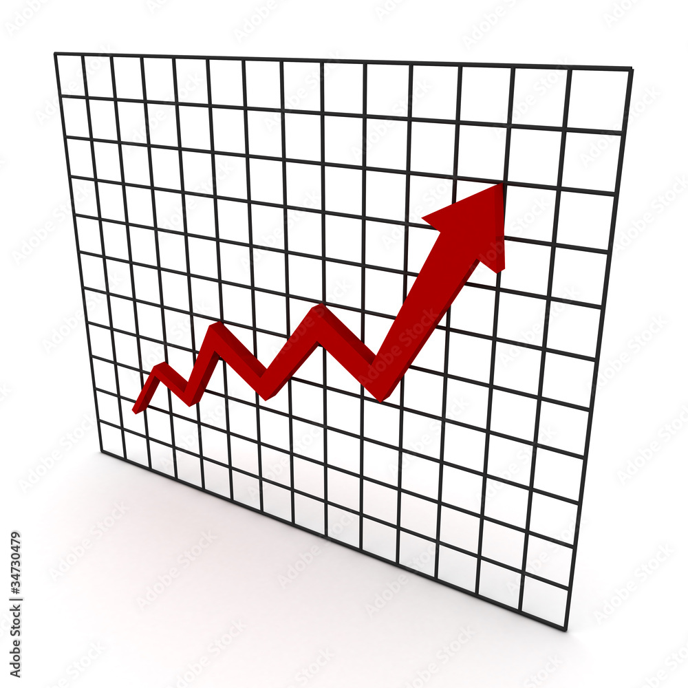 Poster red arrow graph