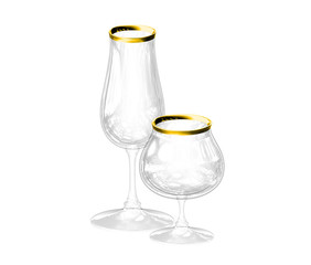 Champagne glasses