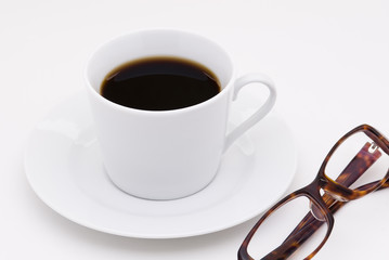 Cofee and glasses