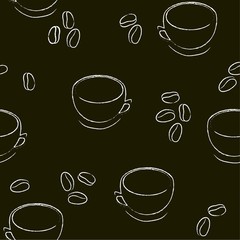 Seamless cup pattern