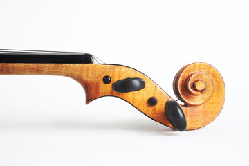 Violin musical instrument orchestra head