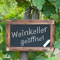 Weinkeller geöffnet