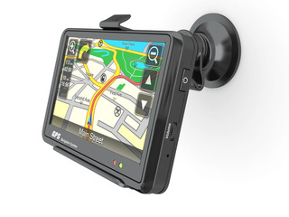 Navigation system. Gps. 3d