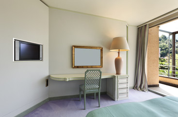 interno di camera d'albergo