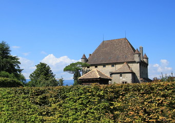 Fototapeta na wymiar Castle Yvoire, Francja