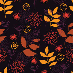 Fototapeta premium Autumn leaf fall