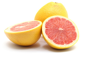 Fototapeta na wymiar juicy grapefruits orange