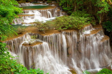 Waterfall in Deep forest ,Thailand
