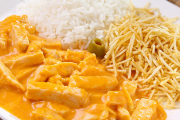 Estrogonofe de Frango