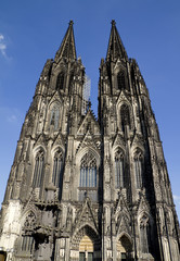 Cologne Germany Cathedral  Front View