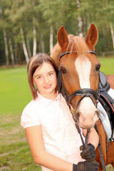 Mädchen und ihr Pony