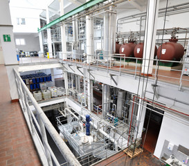 Chemical industrie // Chemiebetrieb innen