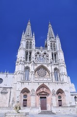 Fototapeta na wymiar Catedral de Burgos, españa