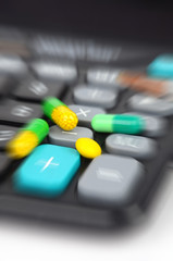 Medicine and calculator