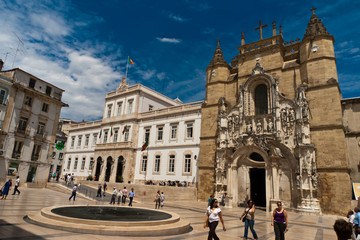 Fototapeta na wymiar Coimbra Stare miasto w Portugalii