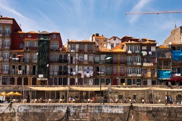 Fototapeta na wymiar Porto Old Town River View